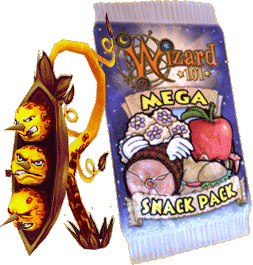 Mega Snack Pack and Evil Magma Peas