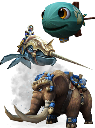 Glacial Pets and Arctic Mounts Bundles | Wizard101 Free Online Game