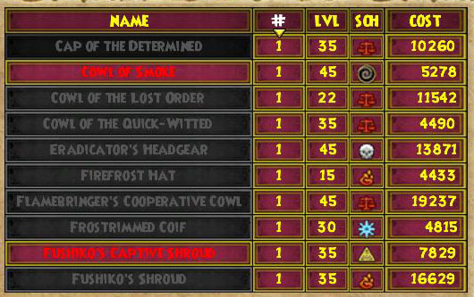 Wizard101 Bazaar Interface