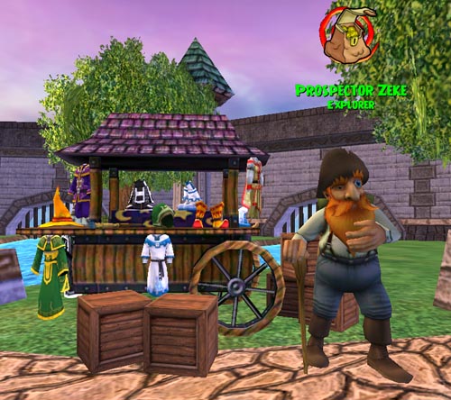 Wizard101 Explorer NPC