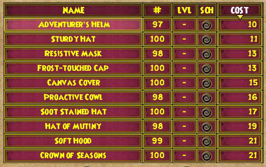 Wizard101 Bazaar Interface