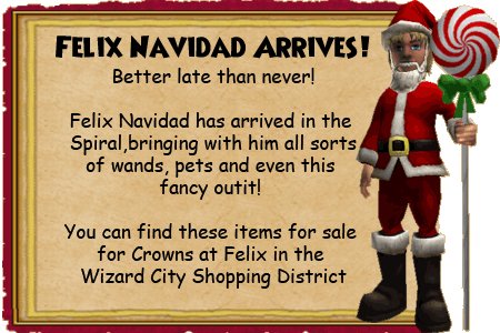 Wizard101 Yuletide NPC